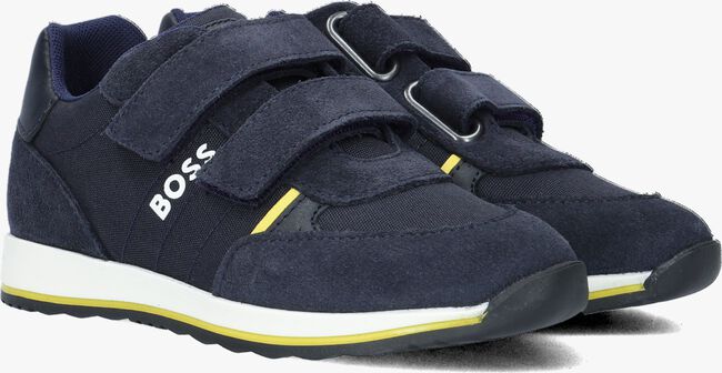 Blauwe BOSS KIDS Lage sneakers BASKETS J09179 - large