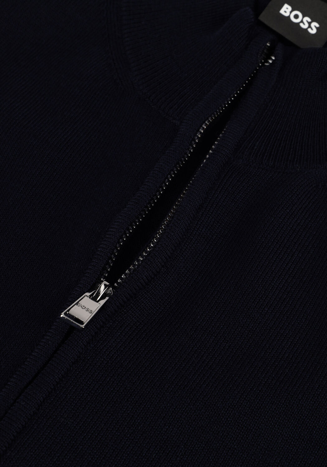 Donkerblauwe BOSS BLACK Vest BALONSO-L - large