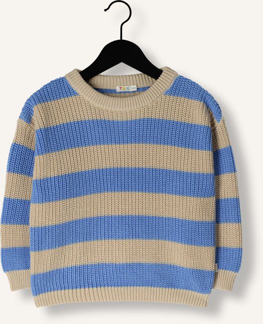Blauwe YUKI KIDSWEAR Trui STRIPES SWEATER Blauwe YUKI KIDSWEAR Trui STRIPES SWEATER - large