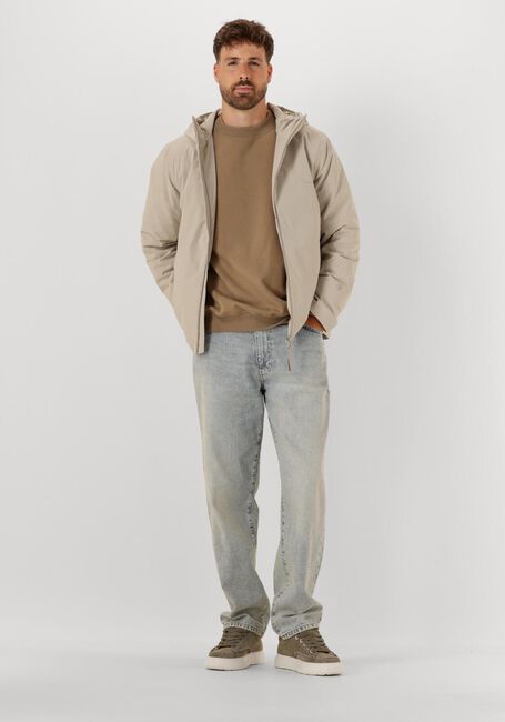 Beige WOODBIRD Trui WBCANE HOME CREW - large