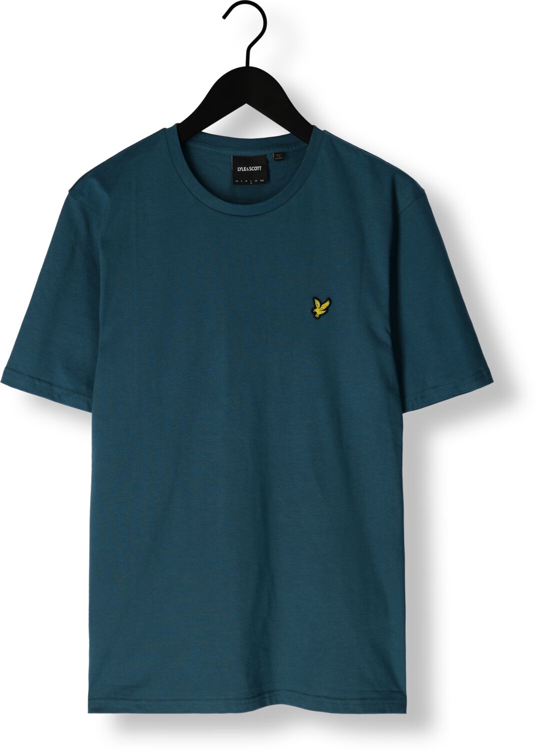 LYLE & SCOTT Heren Polo's & T-shirts Plain T-shirt Donkergroen