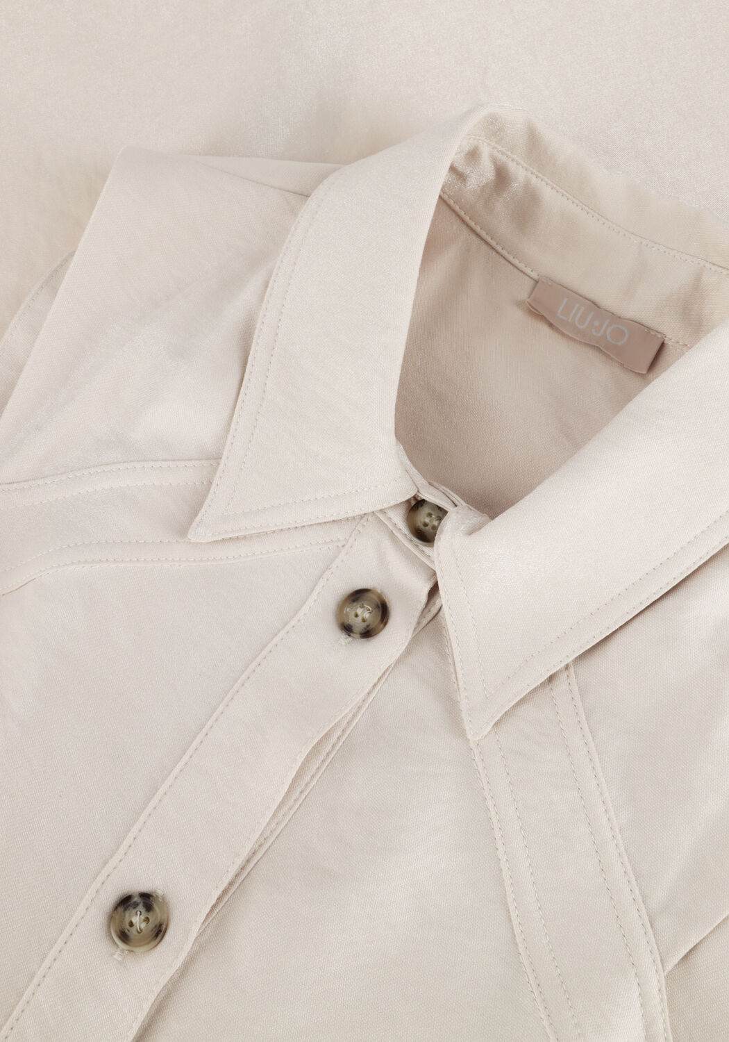 Beige LIU JO Midi jurk ABITO VISCOSA - large