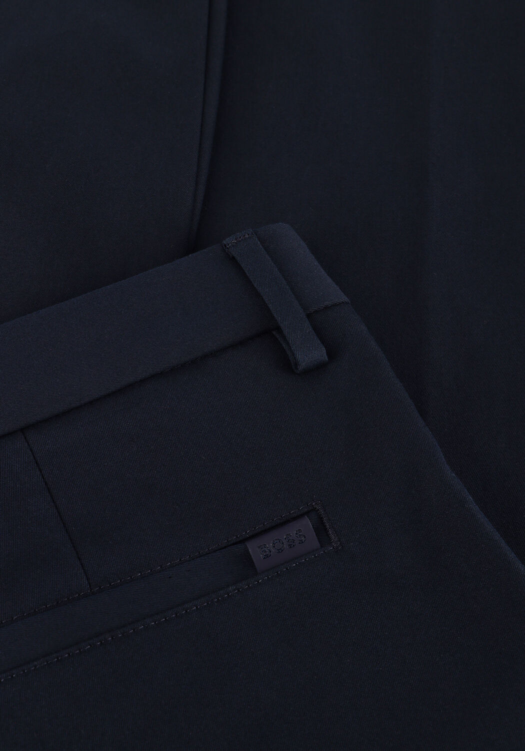 Donkerblauwe BOSS BLACK Chino KAITON - large