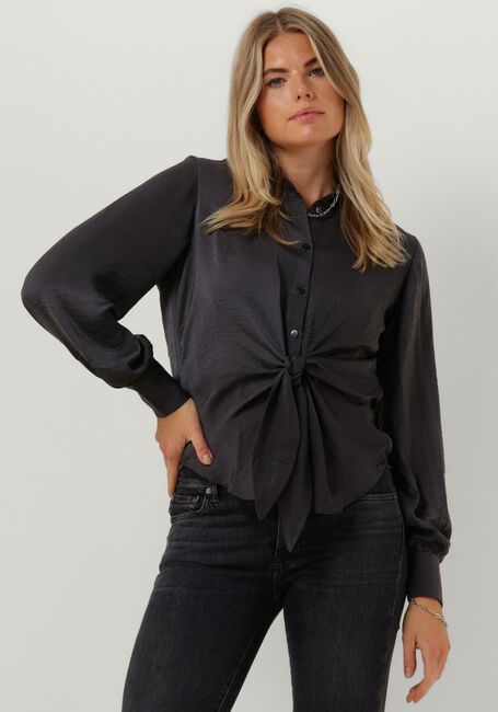 Grijze MY ESSENTIAL WARDROBE Blouses HILOMW KNOT BLOUSE - large