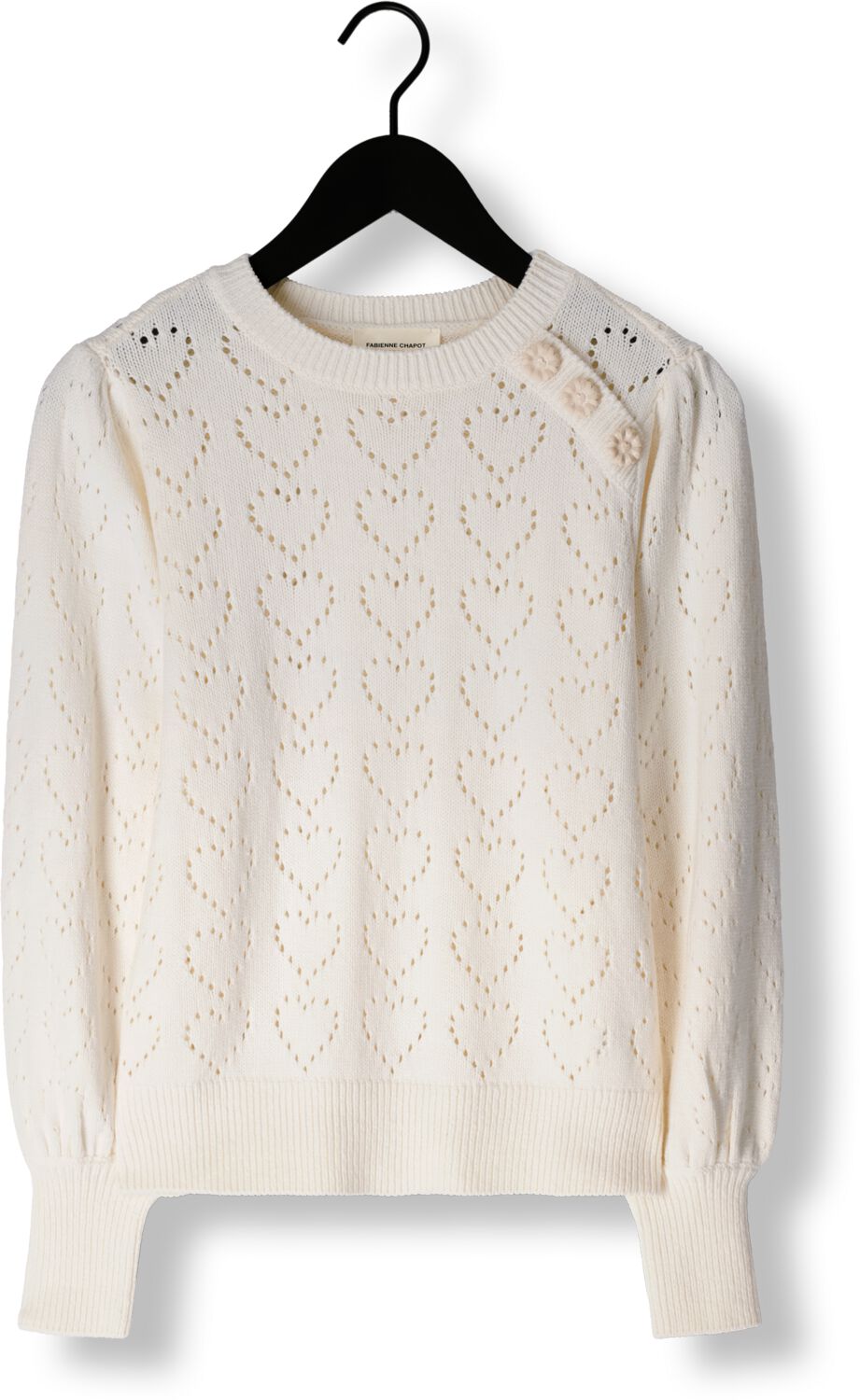 FABIENNE CHAPOT Dames Truien & Vesten Diana Pullover Ls Ecru