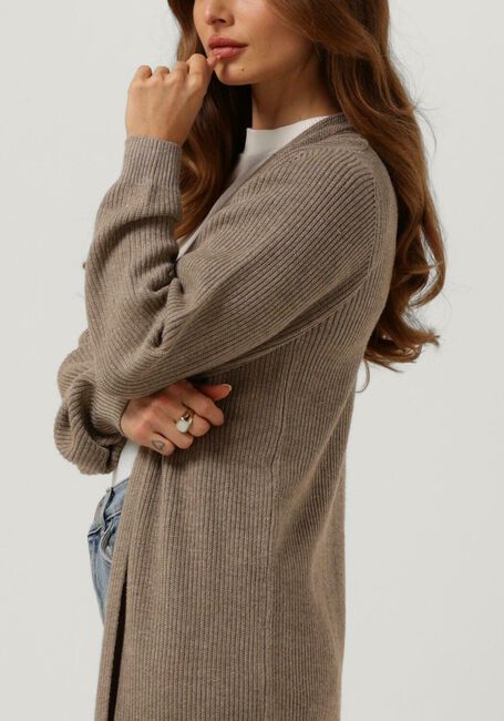 plaats hebben zich vergist In hoeveelheid Bruine OBJECT Vest MALENA L/S KNIT LONG CARDIGAN | Omoda