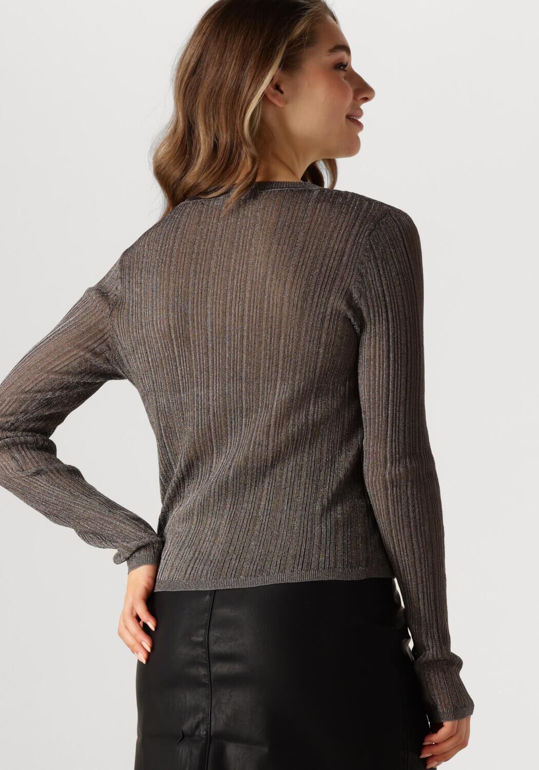 KNIT-TED Dames Tops & T-shirts Elke Taupe