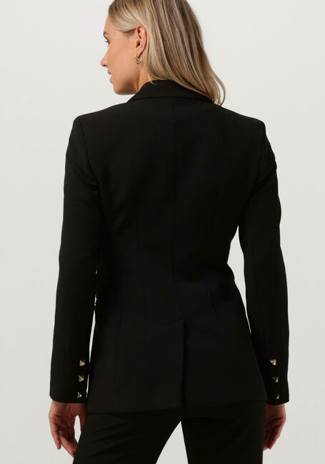 Zwarte ACCESS Blazer DOUBLE-BREASTED BLAZER WITH STUD - large