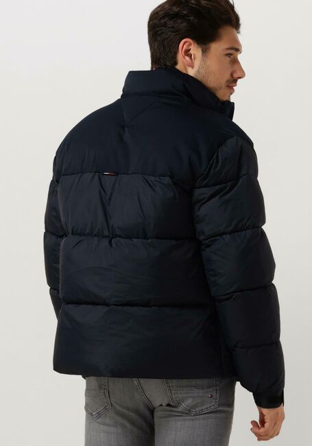 Donkerblauwe TOMMY HILFIGER Gewatteerde jas NEW YORK PUFFER JACKET - large