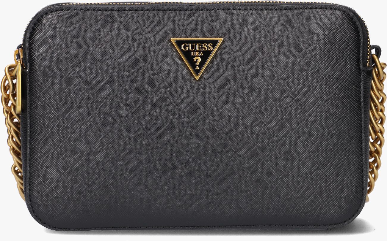 Zwarte GUESS Schoudertas AURA CAMERA BAG Omoda