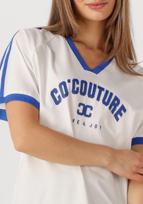 Blauwe CO'COUTURE T-shirt SIARACC OVERSIZE SPORTY V-TEE - large
