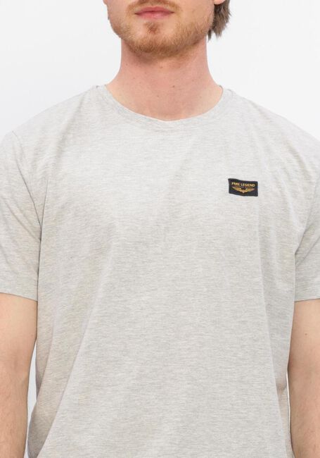 Grijze PME LEGEND T-shirt SHORT SLEEVE R-NECK GUYVER TEE - large