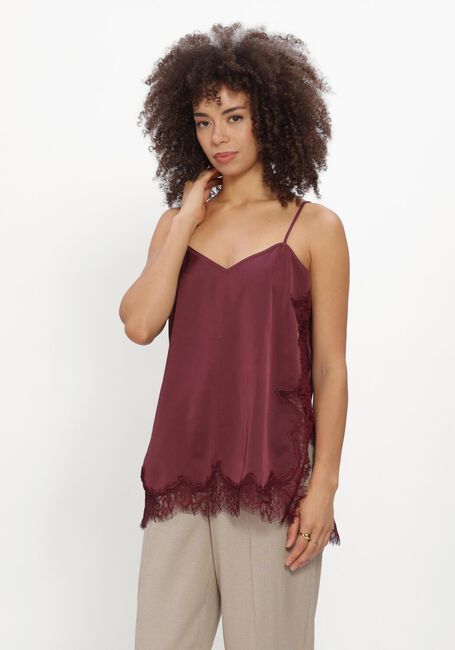 Bordeaux CATWALK JUNKIE Top LACE SPAGHETTI TOP - large