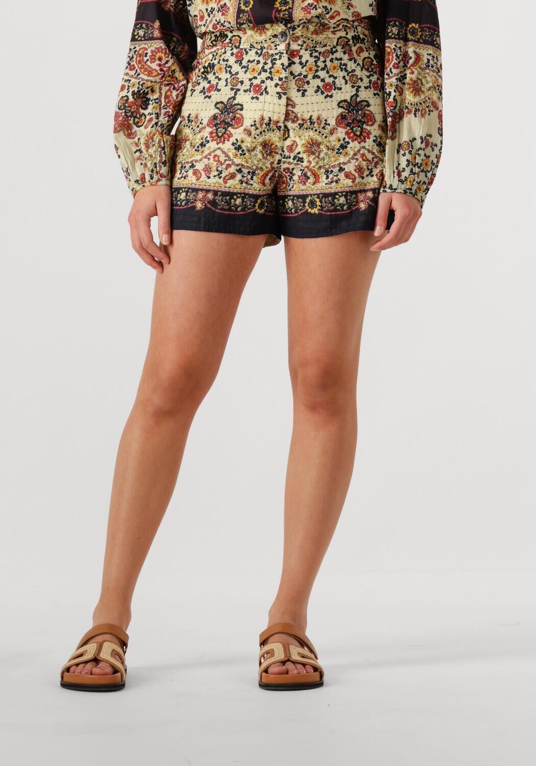 ANTIK BATIK Dames Broeken Marius Short Ecru