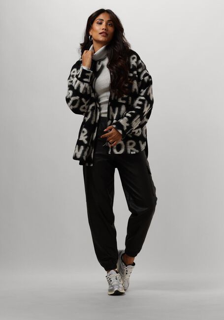 Zwarte PENN & INK Jack 542 COAT AOP - large