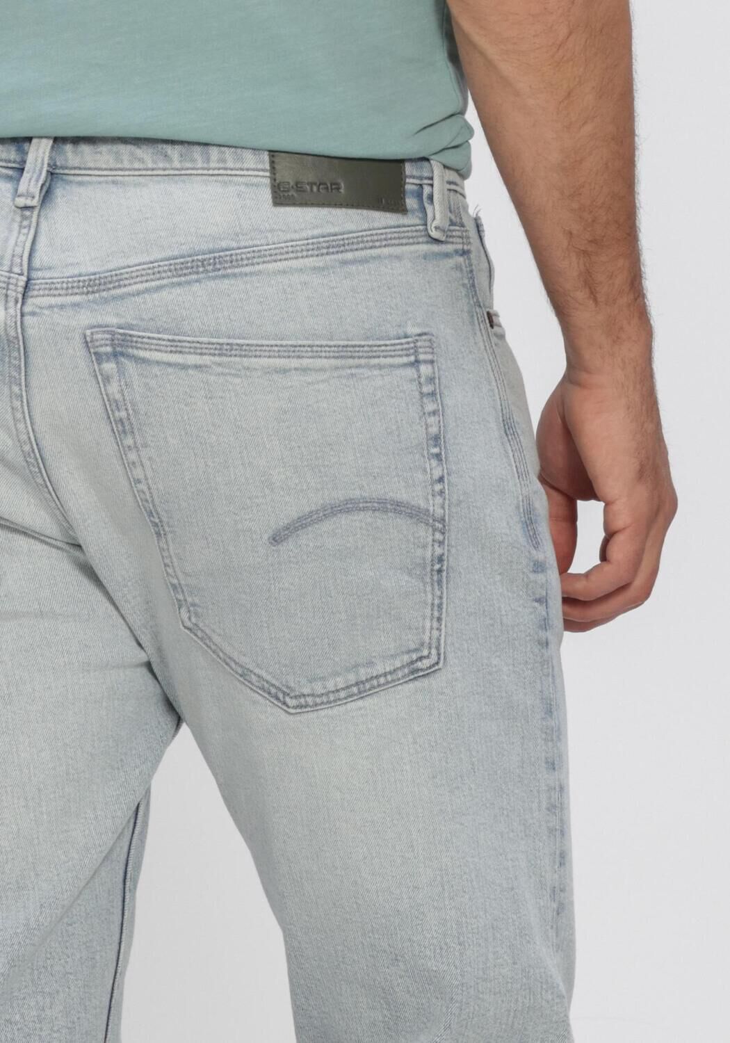 Lichtblauwe G-STAR RAW Straight leg jeans STREEM SLIM TAPERED - large