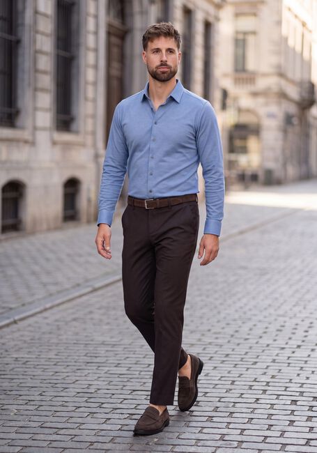 Blauwe DESOTO Casual overhemd CASUAL KENT 1/1 - large