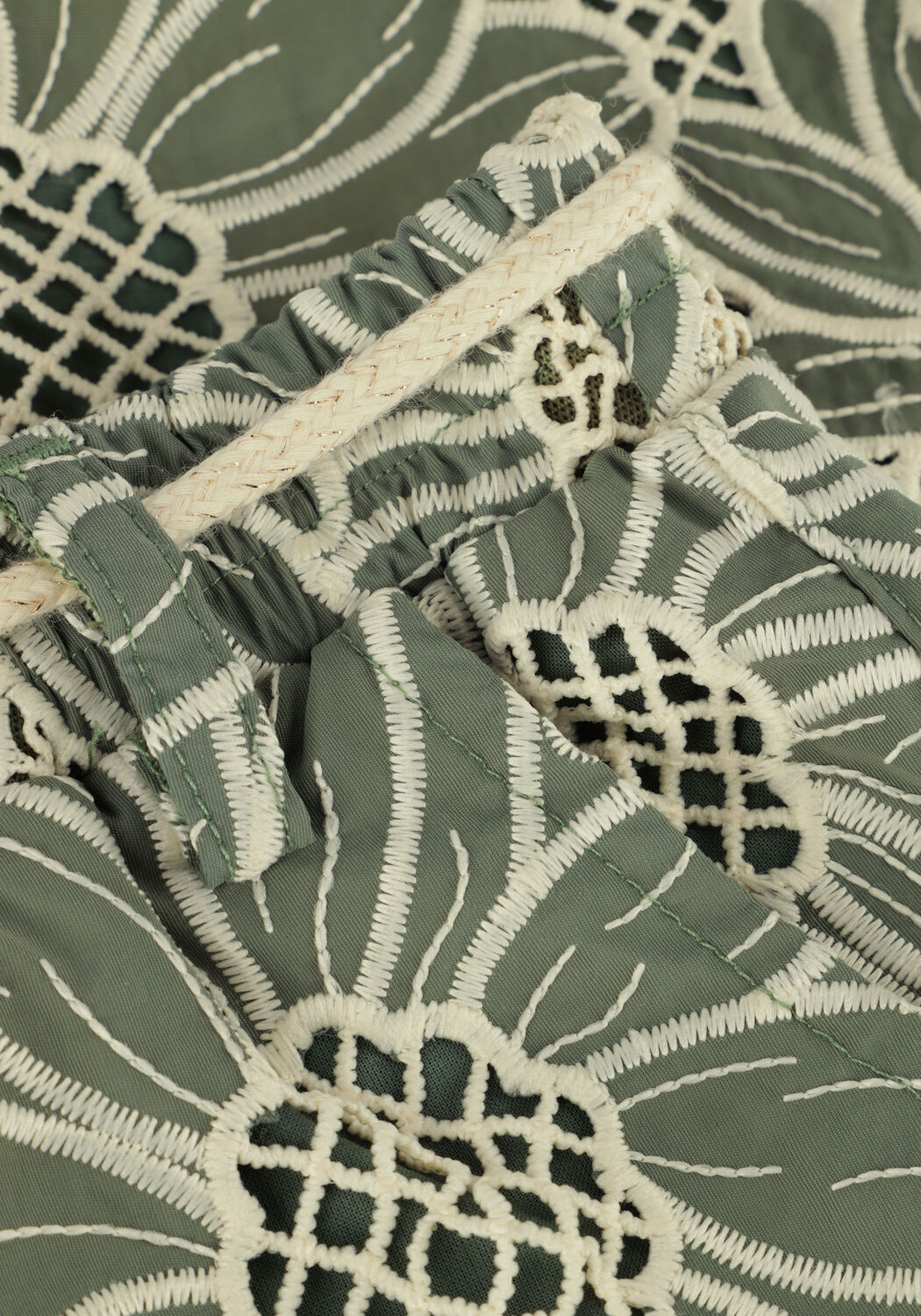 LIKE FLO Meisjes Broeken Florien Higt Waist Short Groen