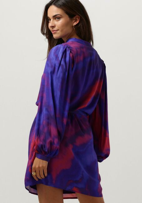 Paarse FREEBIRD Mini jurk WV-COSMIC-PES-23-3 - large