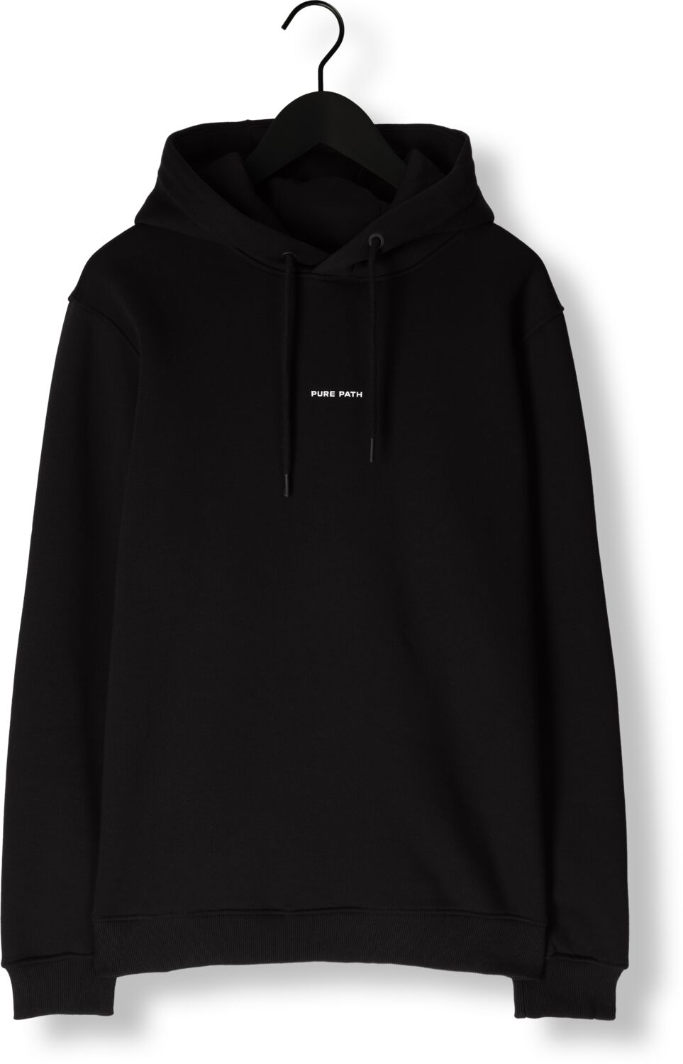 PURE PATH Heren Truien & Vesten Essential Logo Hoodie Zwart