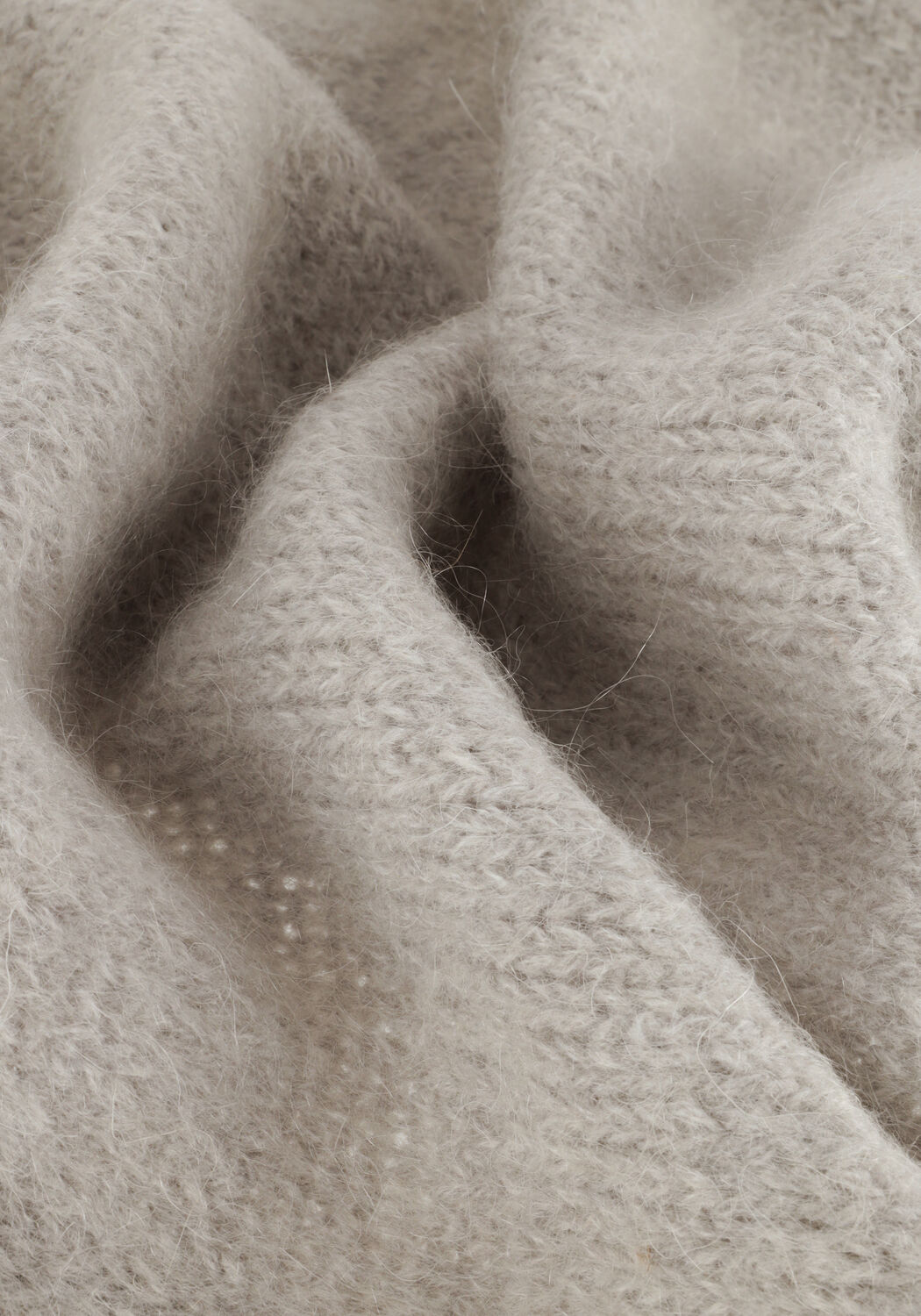 Lichtgrijze BELLAMY Vest MABEL - large