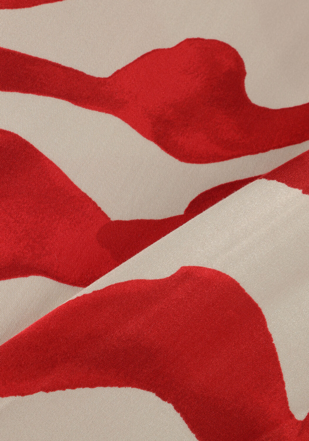 Rode MINUS Wijde broek JASSIE WIDE LEG  PANTS - large