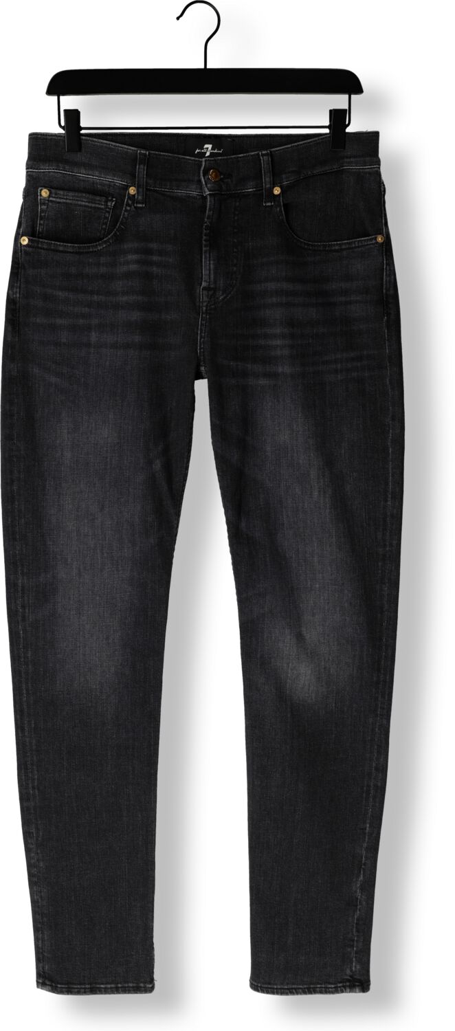 7 FOR ALL MANKIND Heren Jeans Slimmy Tapered Special Editon Stretch Tek Hyphen Antraciet