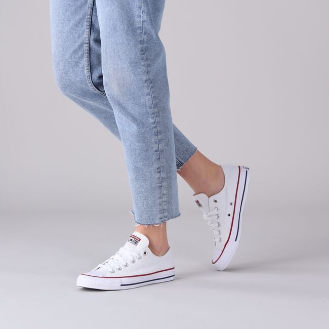 All Stars Gympen Dames Witte All Stars Kind Witte CONVERSE Lage Sneakers CHUCK TAYLOR ALL