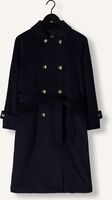 Donkerblauwe ANOTHER LABEL Mantel MAUD COAT Donkerblauwe ANOTHER LABEL Mantel MAUD COAT - medium