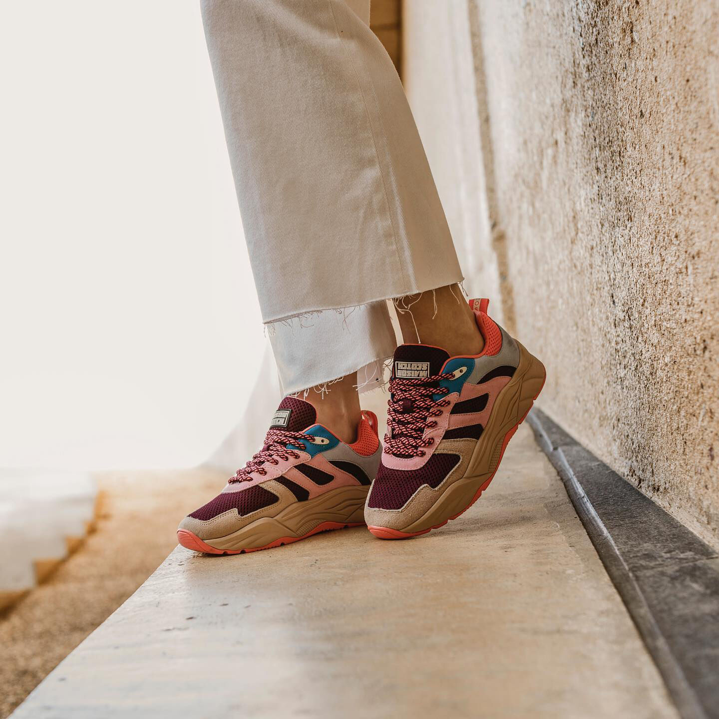 Multi SCOTCH & SODA Lage sneakers CELEST - large