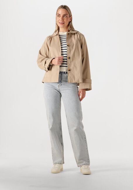 Beige LOLLYS LAUNDRY Jack VIOLALL JACKET LS - large