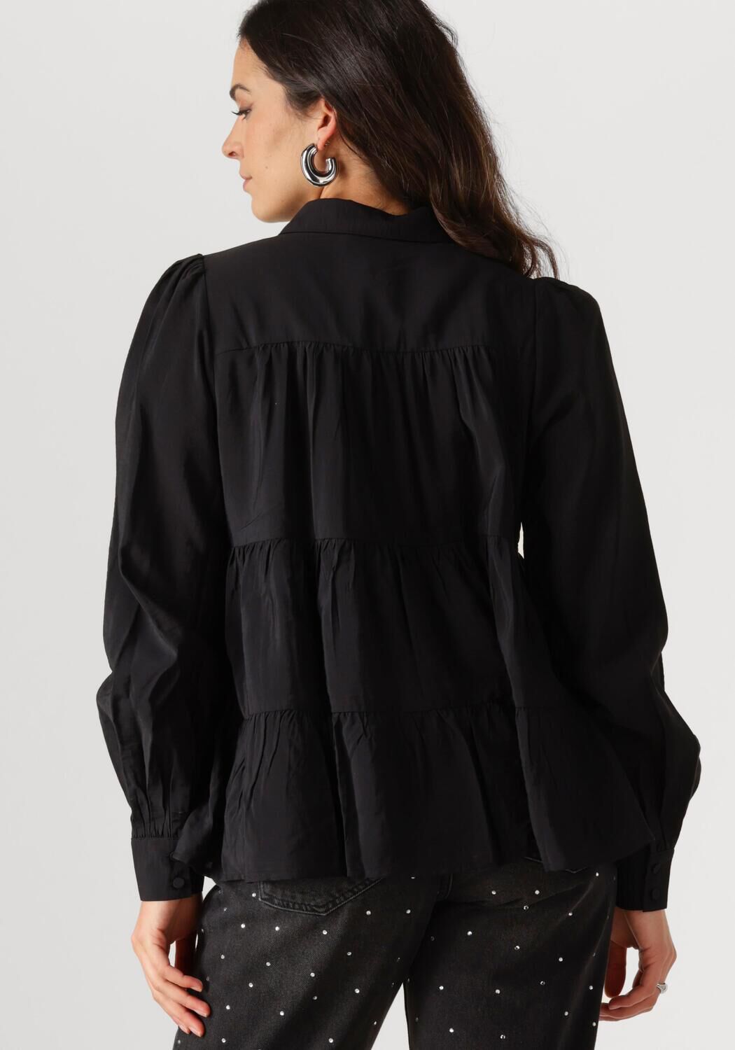Y.A.S. Dames Blouses Yaspala Ls Shirt S. Noos Zwart