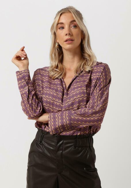 Paarse ACCESS Blouses W2-2110-1036 - large