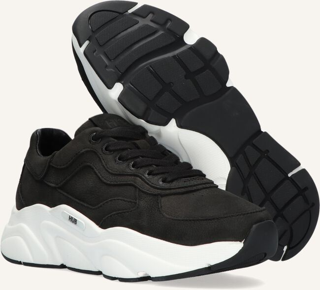 Zwarte HUB Lage sneakers ROCK-W Zwarte HUB Lage sneakers ROCK-W - large