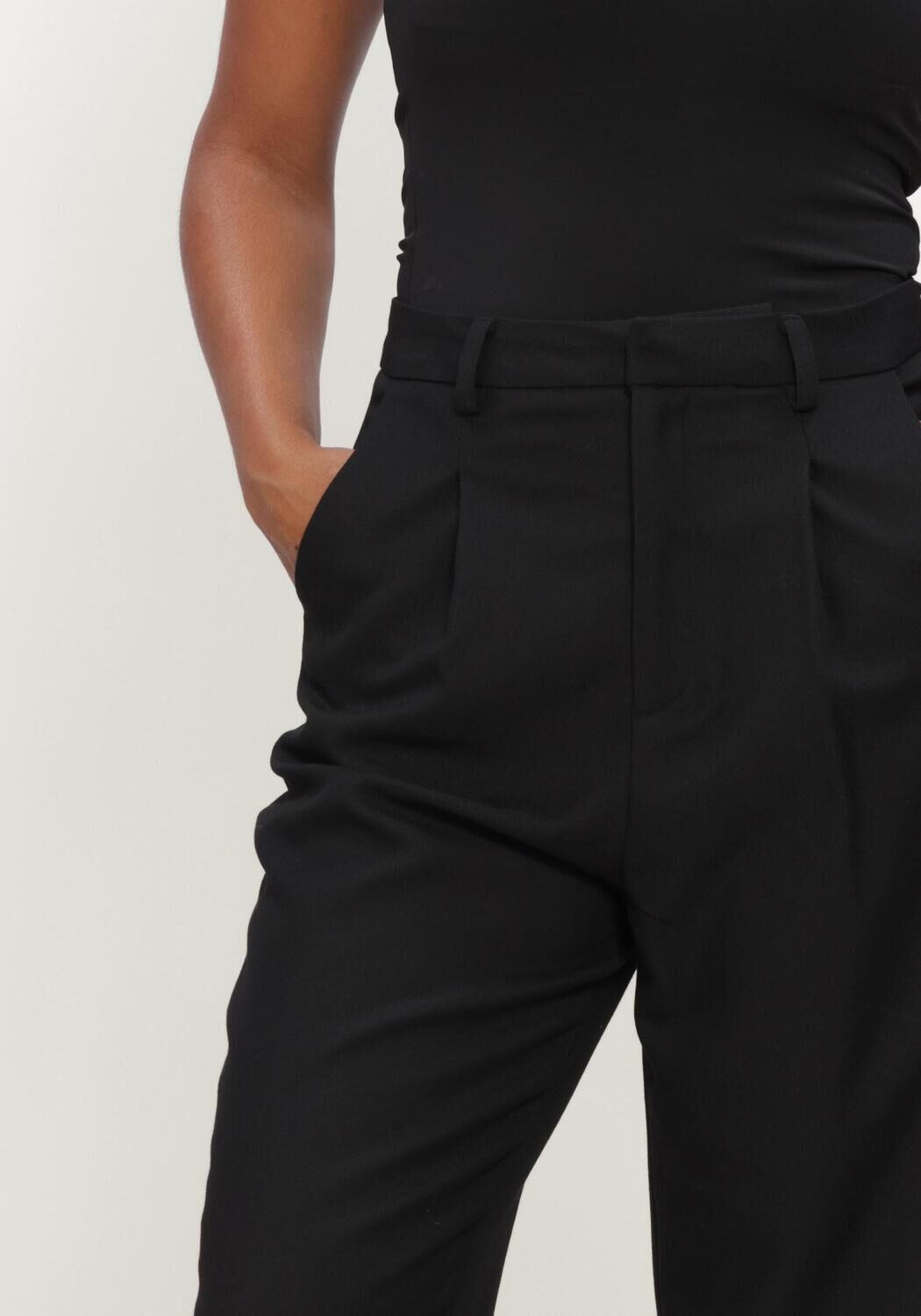 Zwarte AMAYA AMSTERDAM Pantalon VIVIENNE PANTS - large
