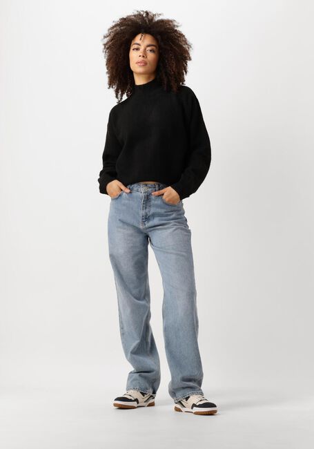 Zwarte NEO NOIR Trui PAULA KNIT BLOUSE - large