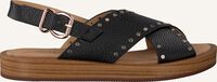 Zwarte NOTRE-V Platte sandalen ETTO19-B - medium