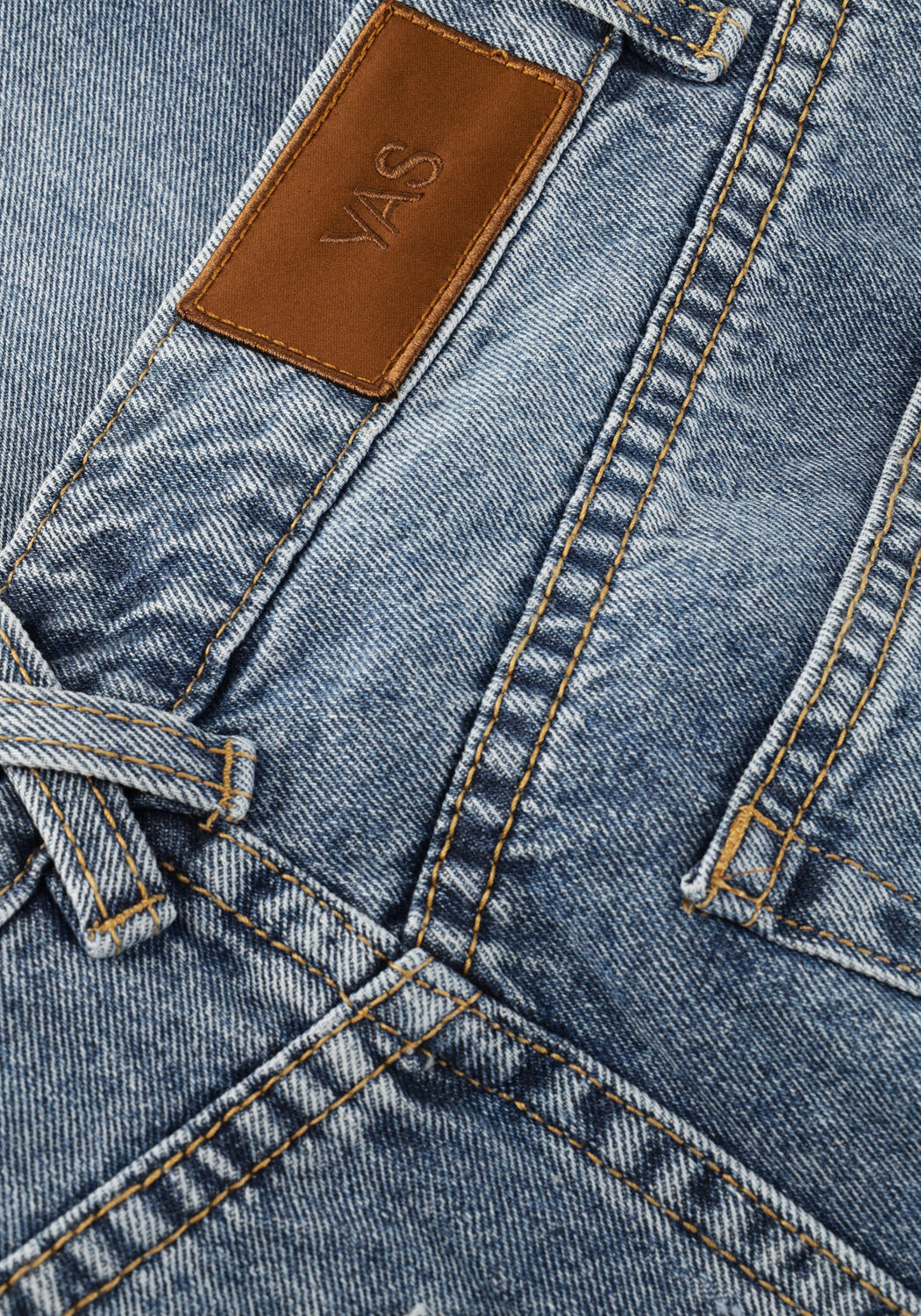 Blauwe Y.A.S. Wide jeans YASUVA HW WIDE JEANS - large