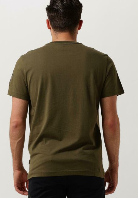 Groene PME LEGEND T-shirt SHORT SLEEVE R-NECK SINGLE JERSEY - large