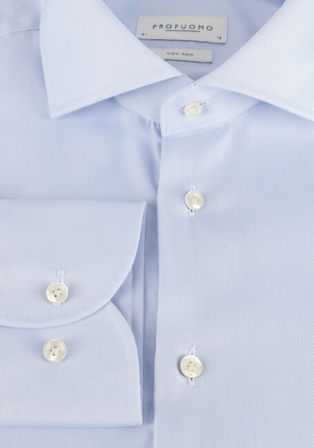 Lichtblauwe PROFUOMO Klassiek overhemd FINE TWILL - SLIM FIT - NON IRON Lichtblauwe PROFUOMO Klassiek overhemd FINE TWILL - SLIM FIT - NON IRON - large