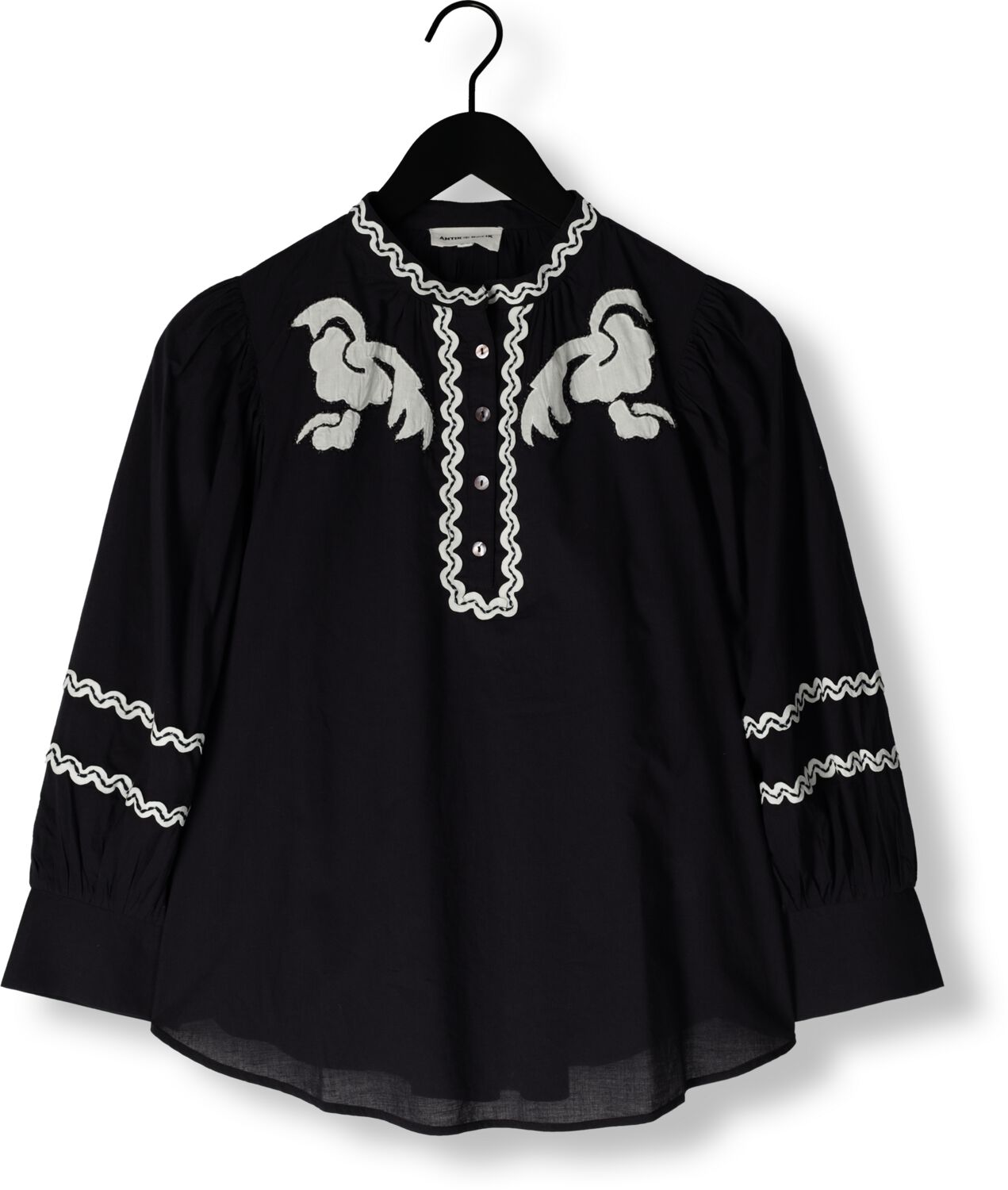 ANTIK BATIK Dames Blouses Dali Blouse Donkerblauw