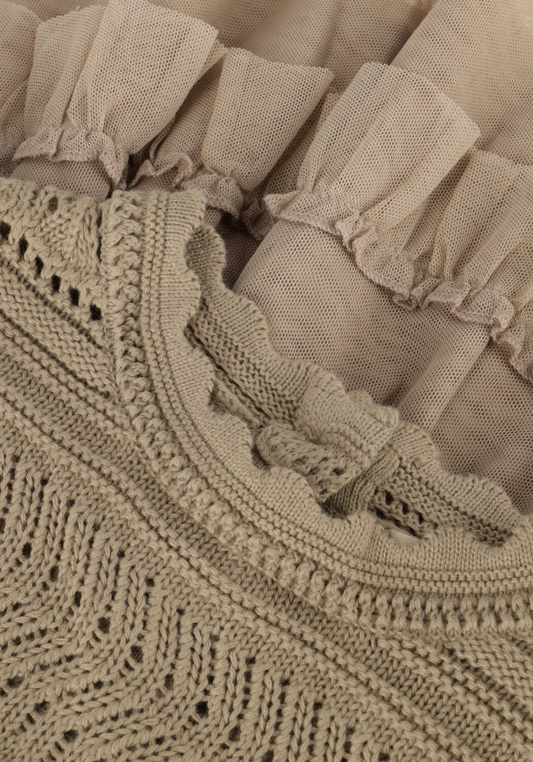 Zand BAJE STUDIO Mini jurk MAIA - large