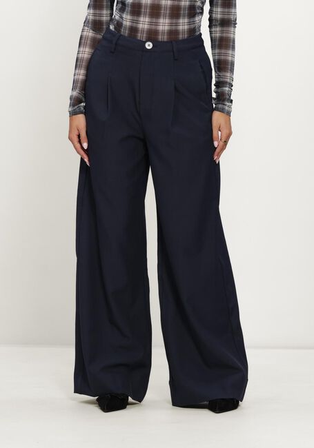 Blauwe CO'COUTURE Pantalon LUNACC PLEAT PANT - large