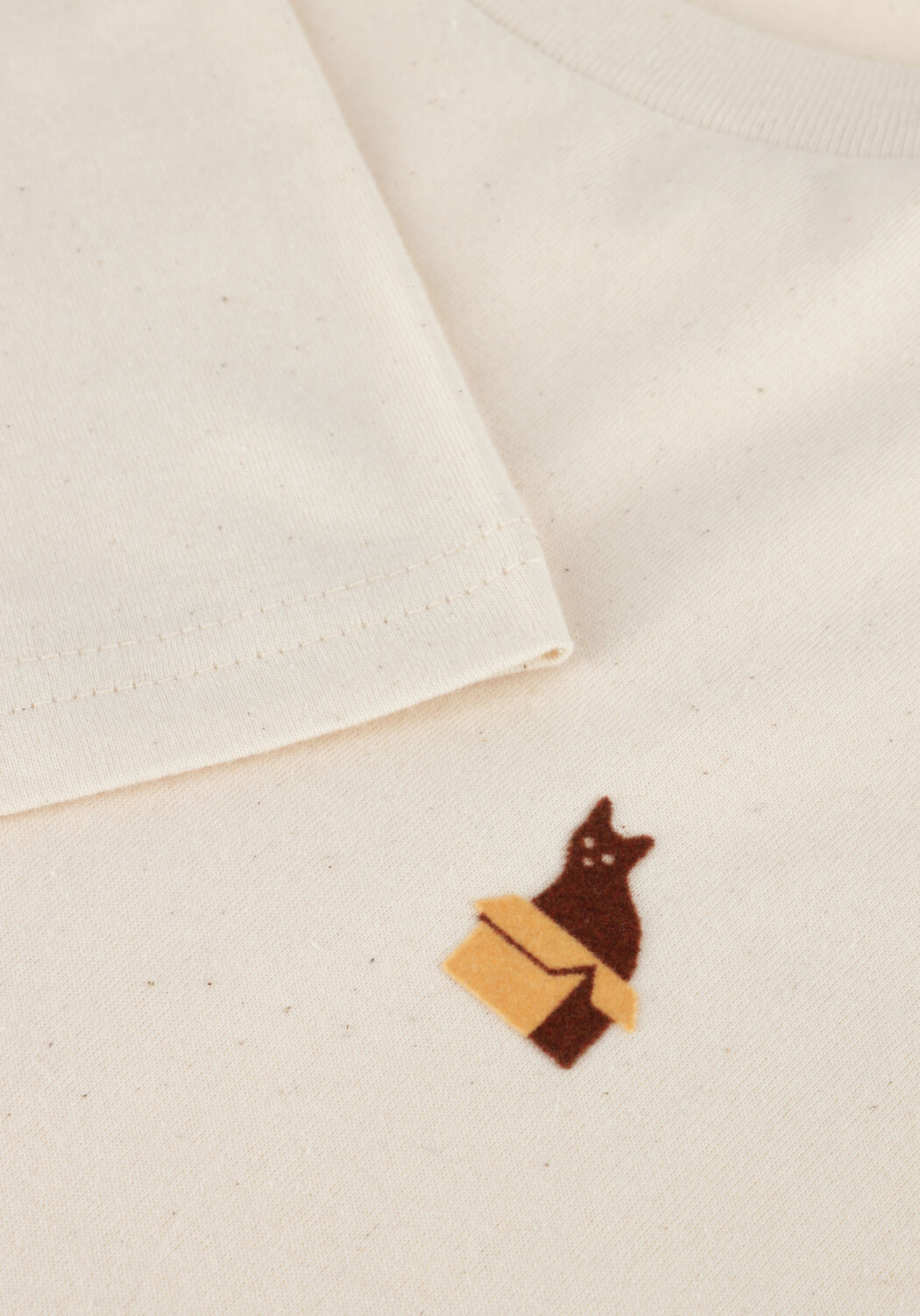 Beige STR&Oslash;M Clothing Polo / T-shirt T-SHIRT - large