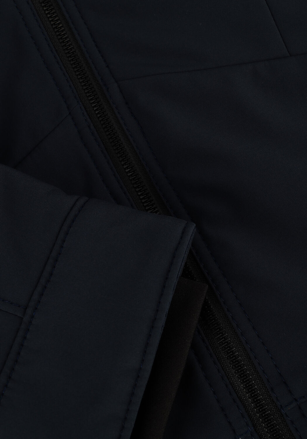Blauwe CAST IRON Jack SHORT JACKET SOFTSHELL SUPERBOLT - large