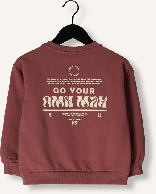 Rode DAILY7 Sweater SWEATER OVERSIZED BACKPRINT D7 Rode DAILY7 Sweater SWEATER OVERSIZED BACKPRINT D7 - large