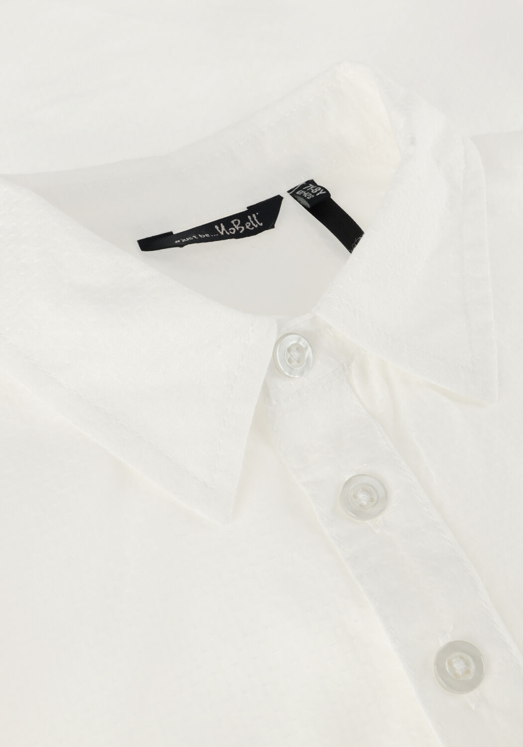 Witte NOBELL Blouses TIPI GIRLS BUTTON UP POPLIN BLOUSE - large