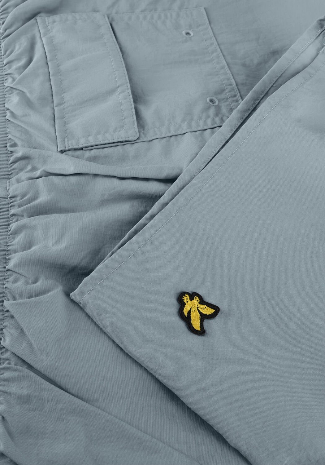 Lichtblauwe LYLE & SCOTT Zwembroeken PLAIN SWIM SHORT BOYS - large