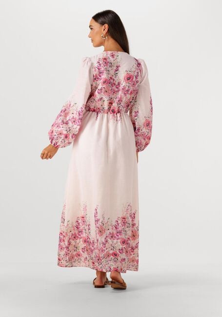 Lichtroze NEO NOIR Maxi jurk SILFI FLOWER PRINT DRESS - large