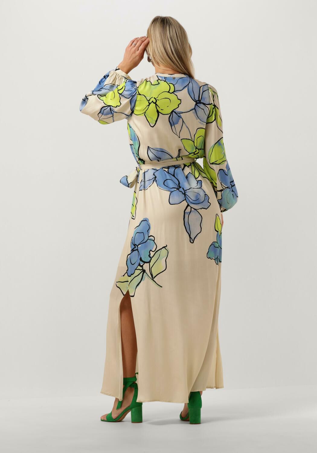 Maxi blousejurk clearance